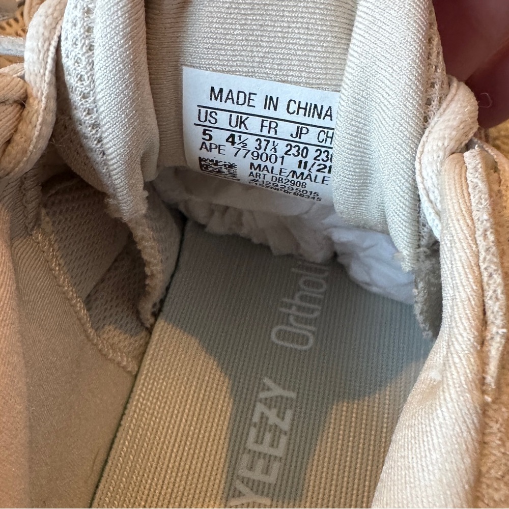 Yeezy 500 ‘Blush’ size 5 - Picture 4 of 11